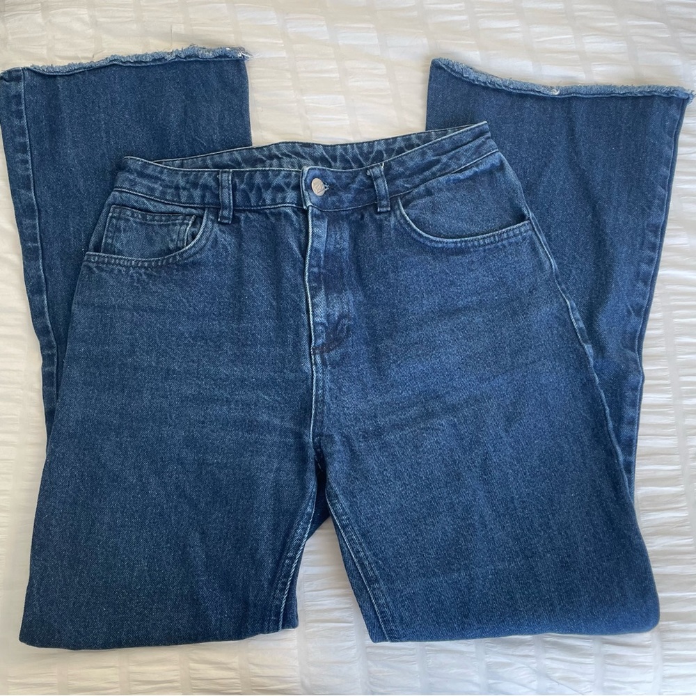 Reclaimed Vintage High Waist Flare Jeans